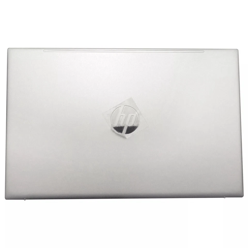 Nuevo Para HP Pavilion 15-EH 15-EG LCD Cubierta Trasera + Bisel Delantero/Bisagras Plateado EE. UU. Foto 2 de 4