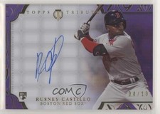 2015 Topps Tribute Auto Purple 4/10 Rusney Castillo #TA-RUC Auto g4i