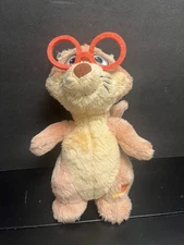 Disney Junior Mira Royal Detective Mikku 8“ Plush Meerkat Glasses Stuffed Animal