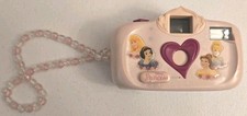 Vtg 90's Disney Princess Pink 35mm Film Camera W/Wrist Strap Please Read