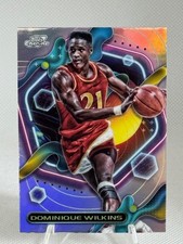 Dominique Wilkins 2023-24 Topps Cosmic Chrome #3 Refractor Parallel - Hawks