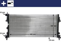 Mahle CR 2081 000S KüHler, MotorküHlung FüR Audi,Seat,Skoda,Vw