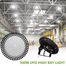 500W Led UFO High Bay Light Commercial Industrial Factory Warehouse Shop Light