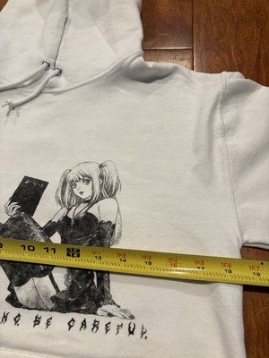 famesale Death Note Felpa con Cappuccio Yagami Light Costume Cosplay L Lawliet Manica Lunga con Cappuccio Pullover Felpa Giacca Cappotto per Uomo/Donna/Adolescenti