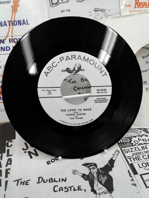 Rockabilly/Jiver, She loves To Rock, Cornel Gunter Release  1956, 7  45 rpm  VG+