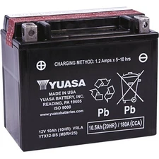 Yuasa - YUAM3RH2S - Maintenance Free Battery, YTX12-BS