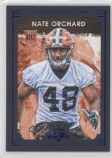 2015 Panini Gridiron Kings Rookies Blue Frame Nate Orchard #152 y0i