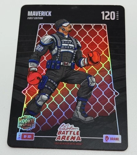2026 Bo Jackson Battle Arena Maverick Cooper Flagg RC Brawl Battlefoil #BF-301
