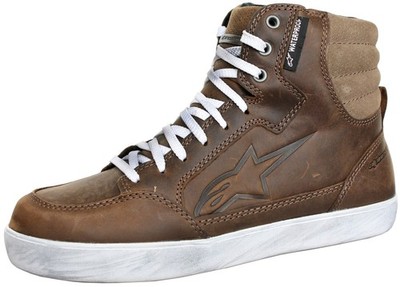 Alpinestars Stella J-6 WP Size 6.5 Ladies Motorcycle Shoes Trainers Brown