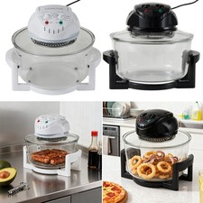 12L Halogen Oven Air Fryer Rotary Convection Oven Multi Cooker Low Fat Health