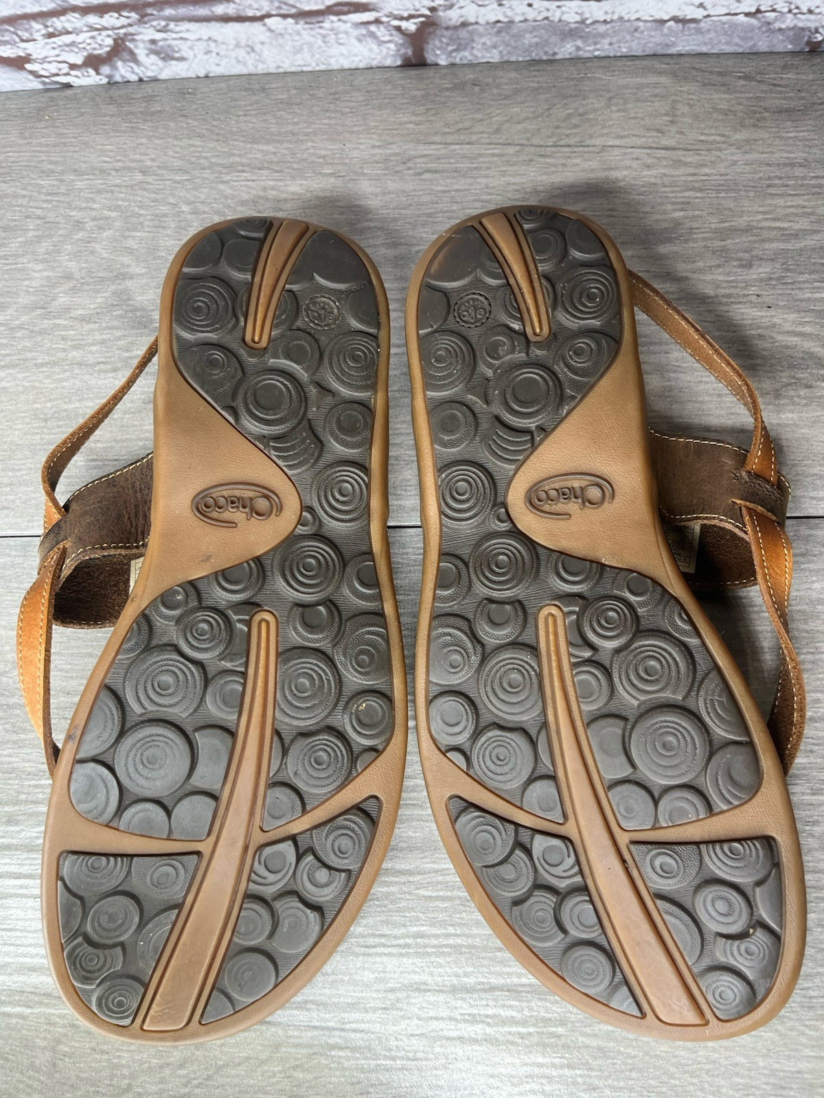 CHACO Bronze Maya II Java Brown Leather Slingback… - image 7