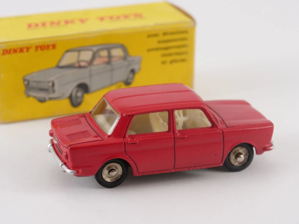 Dinky Toys F N.519 Simca 1000 Rossa IN Scatola - Immagine 2 di 4