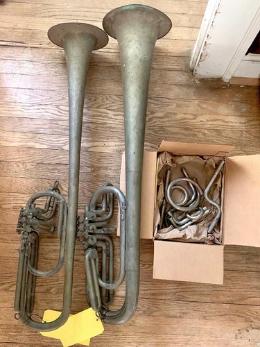 OTS Tenor & Baritone Horns by C.A. Zoebisch, NY Civil War Period
