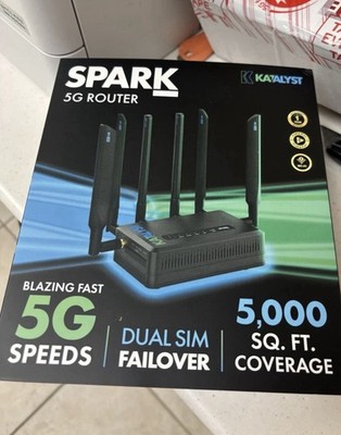 KATALYST  K500A 5G/4G LTE Router | CAT 19 Modem | Unlocked SIM | Failover