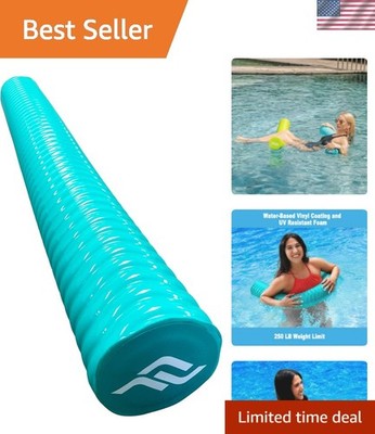 Jumbo Swimming Pool Noodles,  Soft Water-Based Vinyl Coating and UV Resistant...