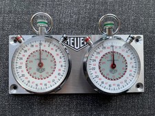 Heuer Supertrack Mechanical Stopwatch Dashboard Rally Timer Serviced 2