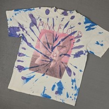 Vintage 1994 Pink Floyd Band T Shirt Adult XL Division Bell Tie-Dye Rock 90s