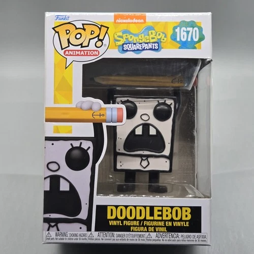 DoodleBob #1670 ~ Funko Pop Animation SpongeBob in Protector