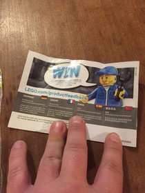 Lego City Fire ATV 60105 100% Complete