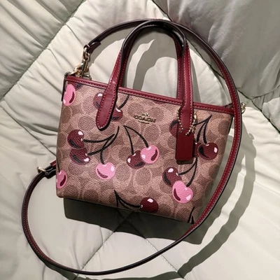 Coach Signature Red Tote for sale | eBay