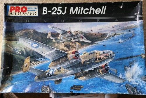 Monogram Pro Modeler 1:48 B-25J MITCHELL MODEL KIT 5927 - Foto 1 di 13