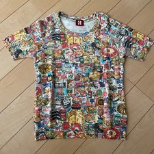 Hysteric Glamour Vintage Allover Pattern Knit Top Free Size Near Mint