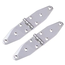2 Pack Marine Grade Door Hinges Stainless Steel Polished Hardware,Boat Polish...