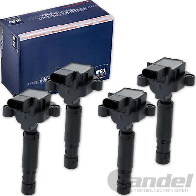 4x BERU ZÜNDSPULE für MERCEDES C+E-KLASSE W203 W204 C204 W211 W212 R171 R172