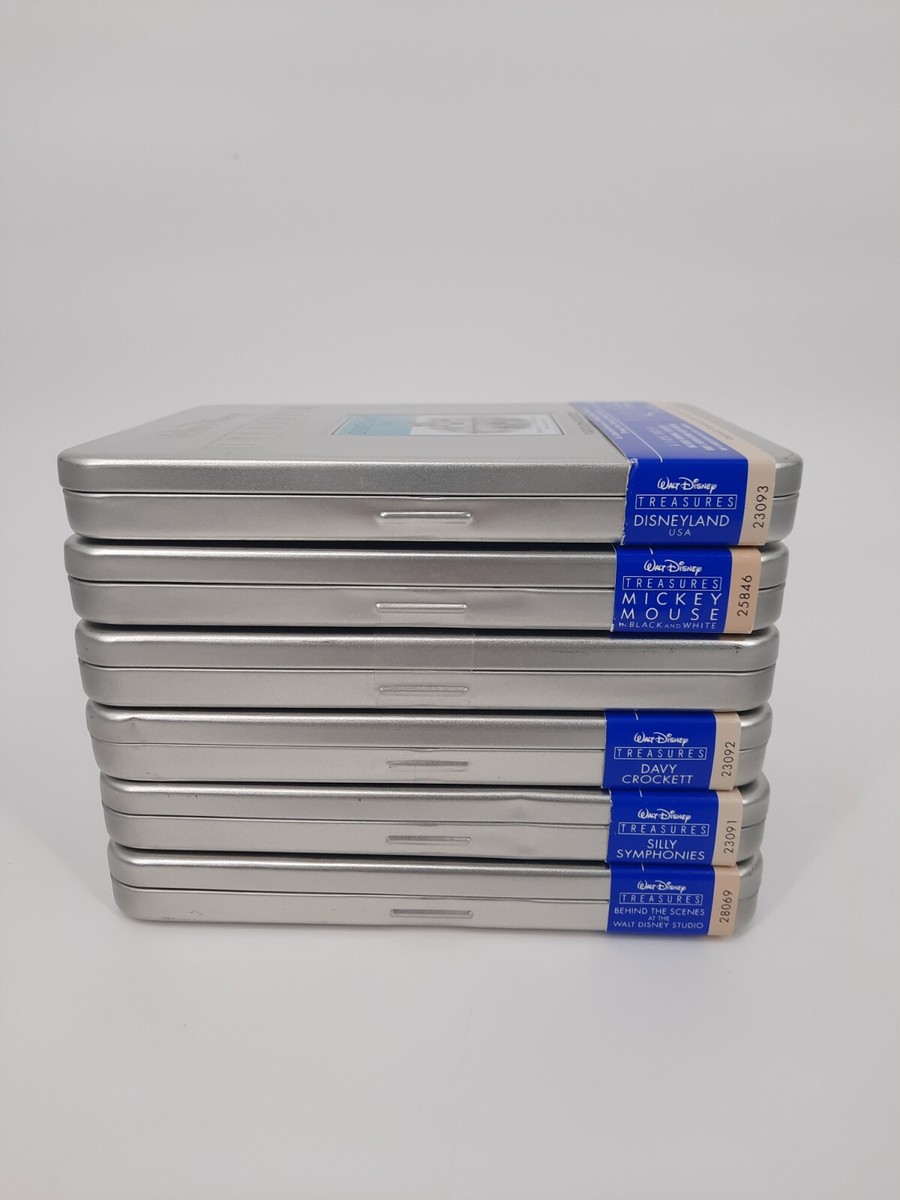 6 WALT DISNEY TREASURES DVD SET - Limited Series Rare