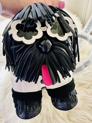 kate spade シャギー 3D コインケース 犬 NWT Kate Spade Shaggy Fringed 3d Dog Coin Purse | eBay