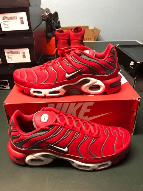 nike air max plus tn university red
