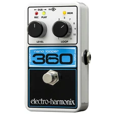 Electro-Harmonix Nano 360 Compact Looping Guitar Pedal Looper + Power Supply!