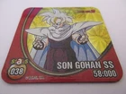 STAKS DRAGON BALL Z DBZ Magnet No.038 Prism SON GOHAN SS - Panini 2008 France