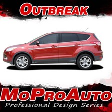 2013-2019 Ford Escape Outbreak Mid-body Line Vinyl Graphics Stripes Decal 2013-2019 Ford Escape Outbreak Mid-body Line Vinyl Graphics Stripes Decal