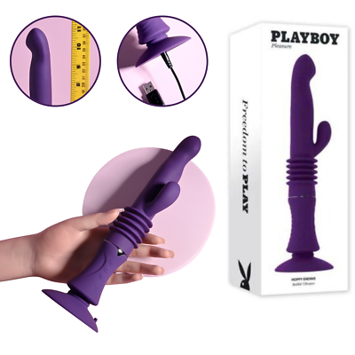 Dual Action Multi-speed Waterproof Rabbit Vibrator Suction Cup Vibrating  Sex Toy | eBay