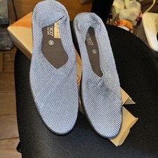 Arcopedico Mailu Sz 40 D59 Blue Earth Slip On Shoes NIB