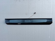 NEU ORIGINAL Porsche 911 991 turbo Blende Einstiegleiste Edelstahl Beleuchtung