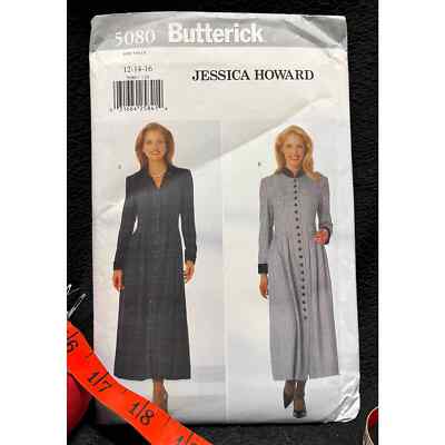 Butterick 5080 Designer Jessica Howard Classic 90's Factory Folded