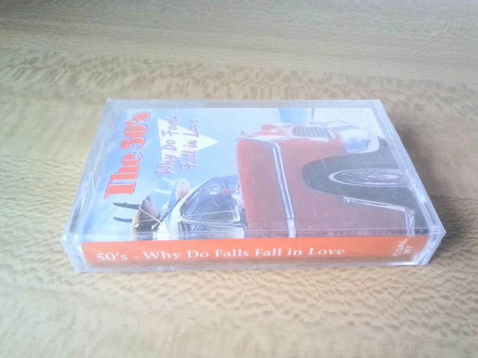 Various - Why do fools fall in love The 50's 1950s Cassette Tape MCPS NEW SEALED - Image 2 of 3