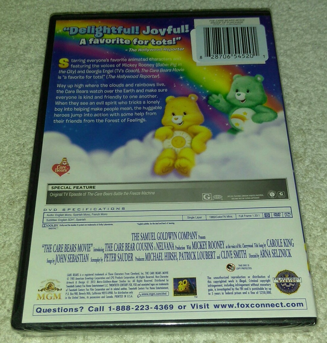 The Care Bears Movie DVD 2002 kids brand new 27616879424| eBay