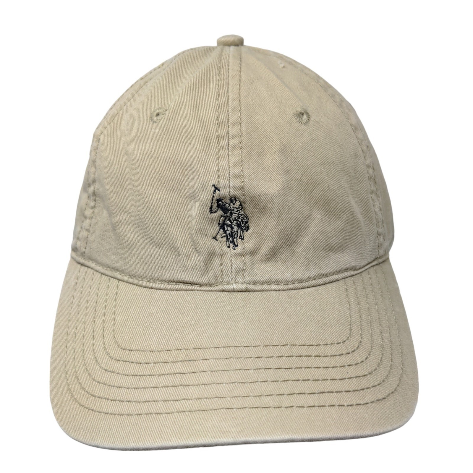 U.S. Polo Assn. Cappello Uomo Slideback Marrone Taglia L Ricamato Logo Pony