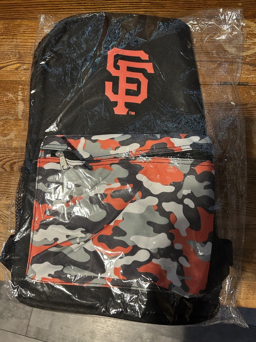 San Francisco Giants camo black backpack NEW San Francisco Giants New Era Camo City Connect Snap Backpack main image 3