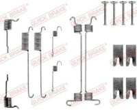 Original Quick Brake ZubehöRsatz Bremsbacken 105-0731 FüR Ford