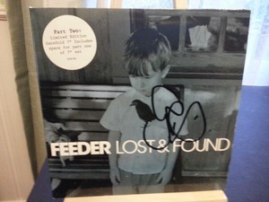 Feeder Lost Found Part 2 7 In Gatefold Cover Autographed
