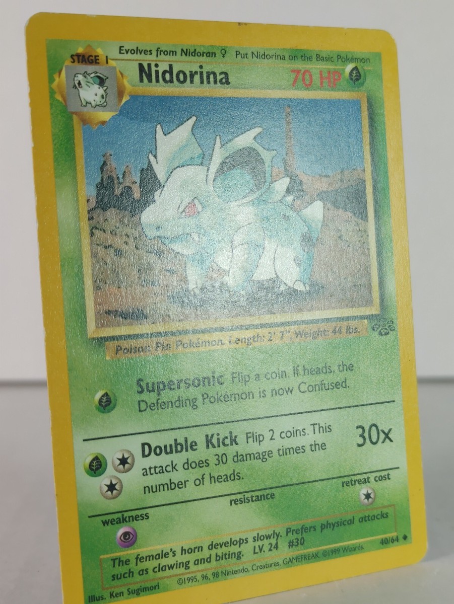 Nidorina - Jungle - 40/64 - singles - Pokemon TCG - U | eBay