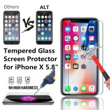 Lot 20x 50x 100x Tempered Glass Screen Protector for iPhone 13 Pro Max 12 11 Xs