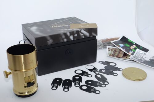Obiettivo Lomography Petzval 85mm f2.2 Art Portrait per Canon attacco EF. Ottone. SCATOLA