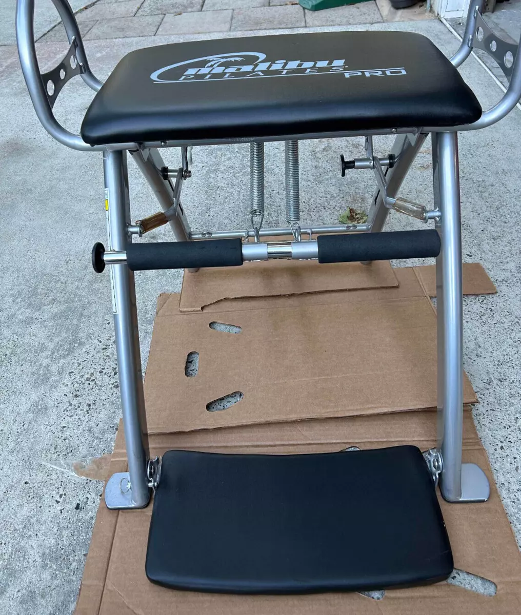 MALIBU Pilates PRO Chair Ab Fitness Workout Machine NEW-No Box or