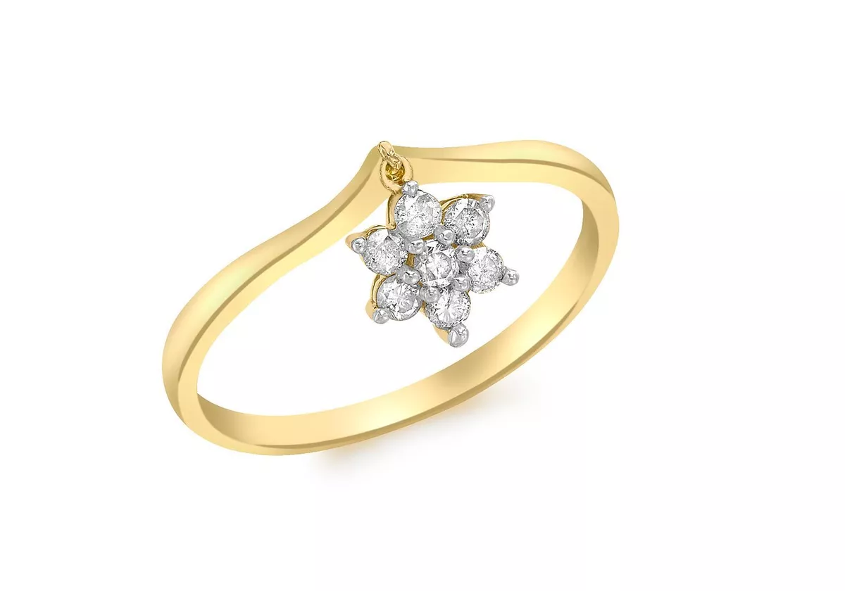 9ct gold charm ring sale