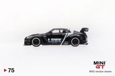 MINI GT #3 LB☆WORKS Nissan GT-R (R35) Matte Grey – J Toys Hobby
